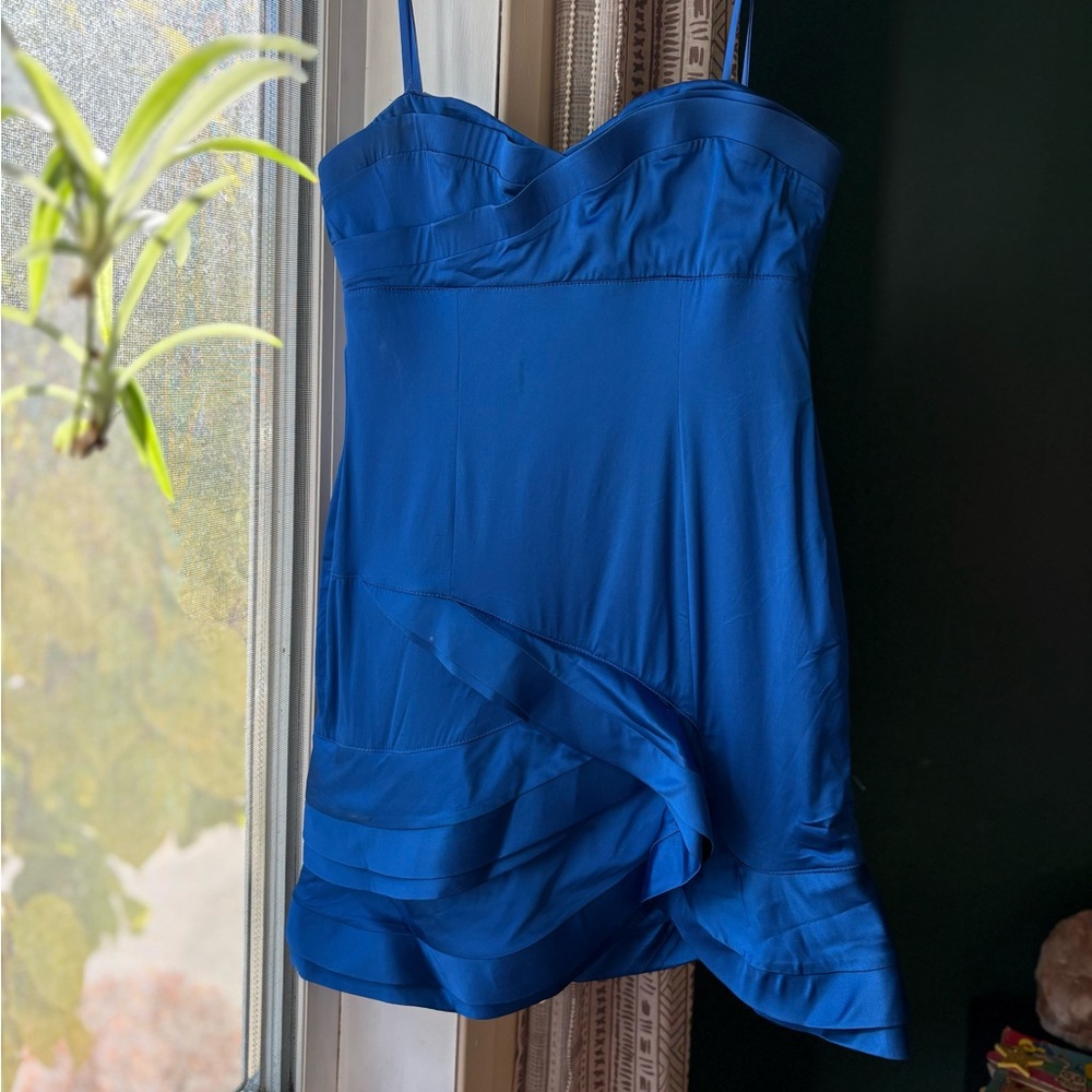 BCBGMAXAZRIA Strapless Mini Dress | size 6